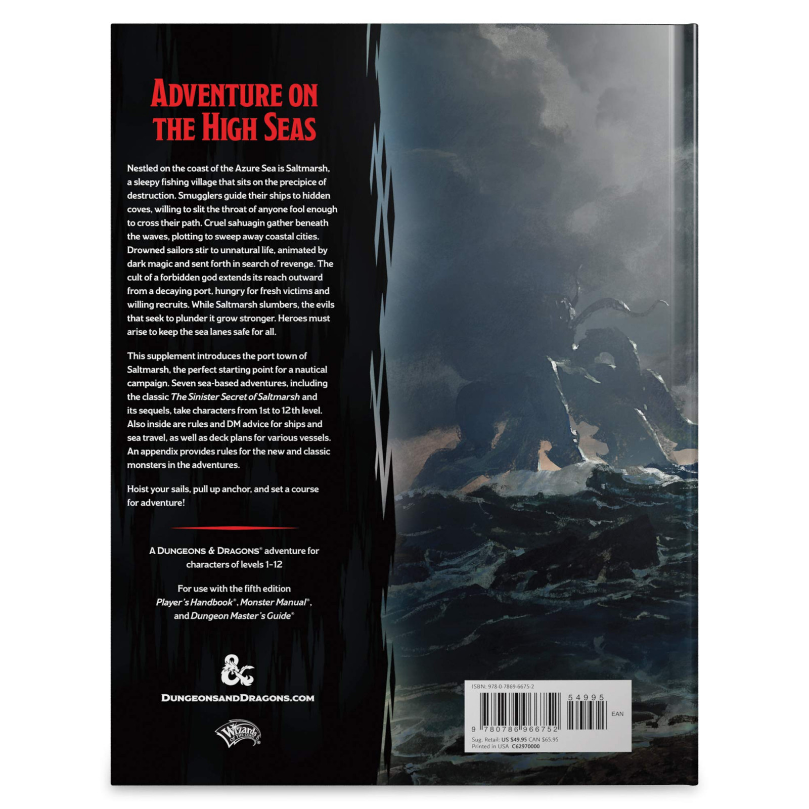 Dungeons and Dragons : Ghosts of Saltmarsh Hardcover